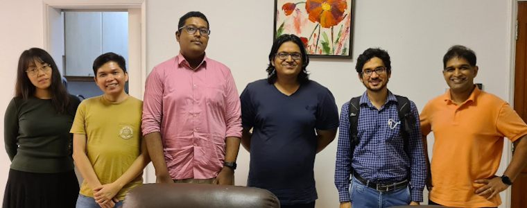 Group members in Singapore, February 2021